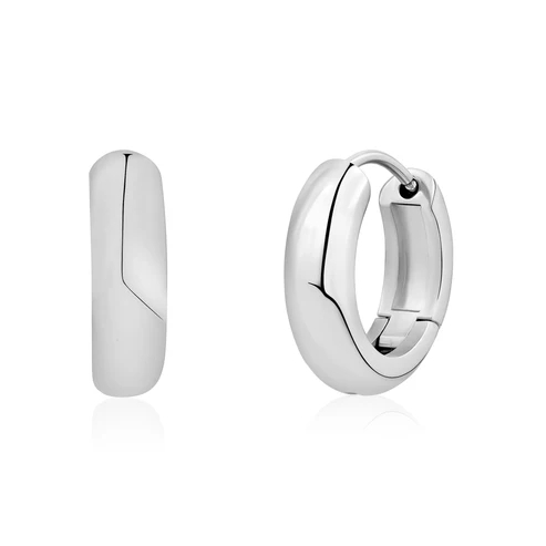 Anneaux de type huggies acier inoxydable