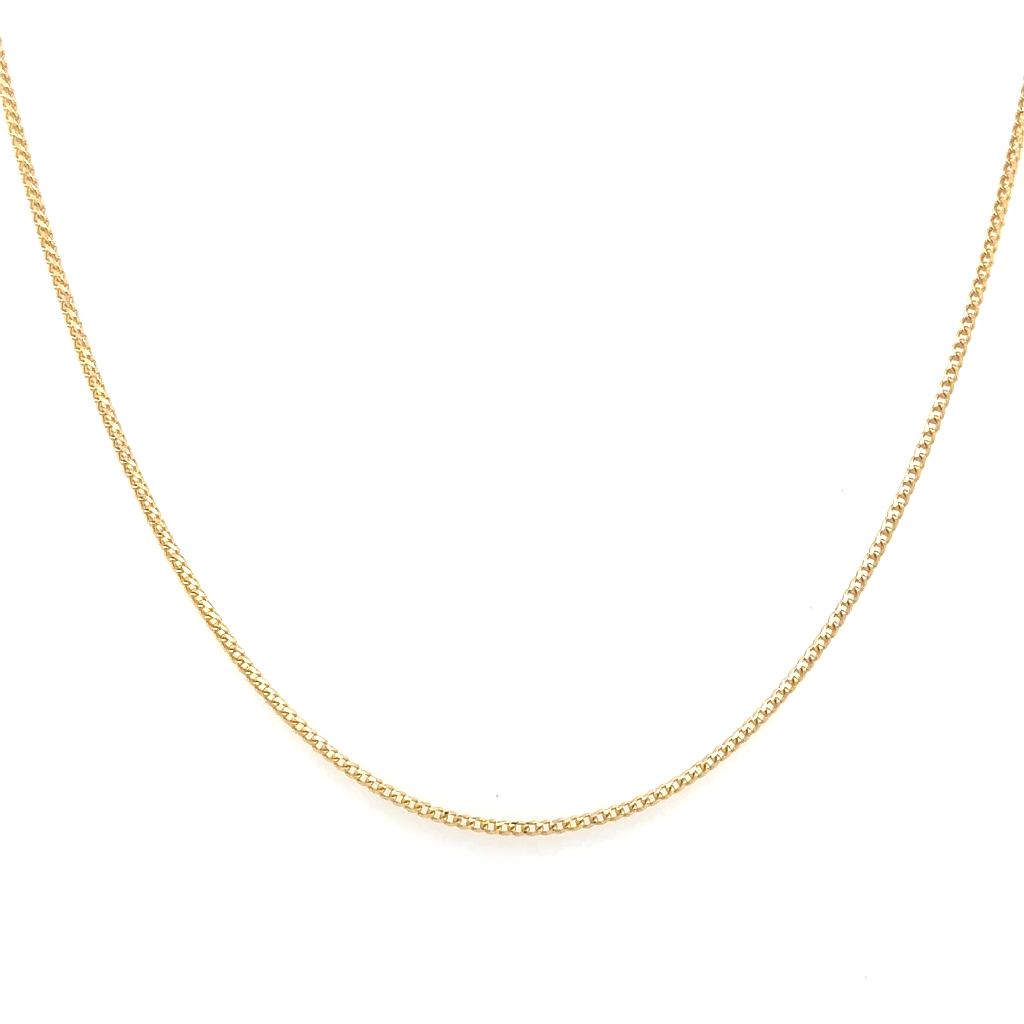 Chaîne franco, or jaune 10 carats