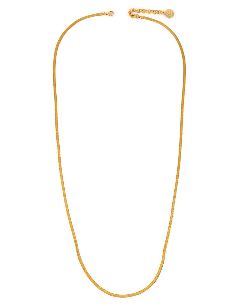 Serpent chain stainless steel - SERPENT-GOLD - Welldunn