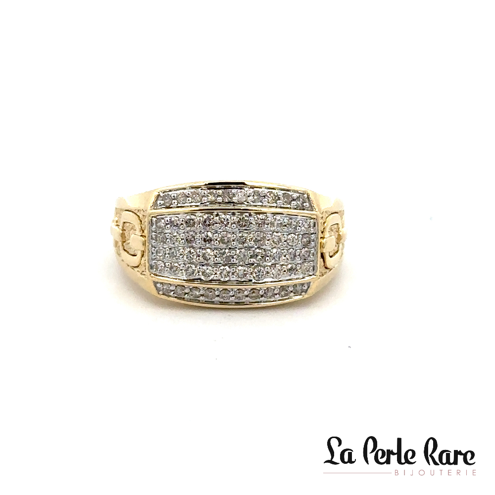 10k Yellow Gold Ring, 0.75ct Diamonds - CA1148185 - Exclusivity