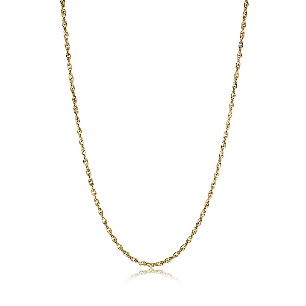 Chaîne acier inoxydable doré