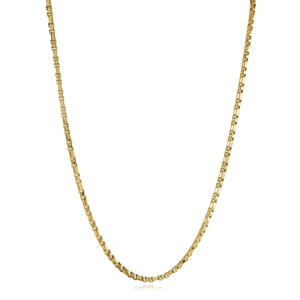 Chaîne vénitienne, acier inoxydable doré