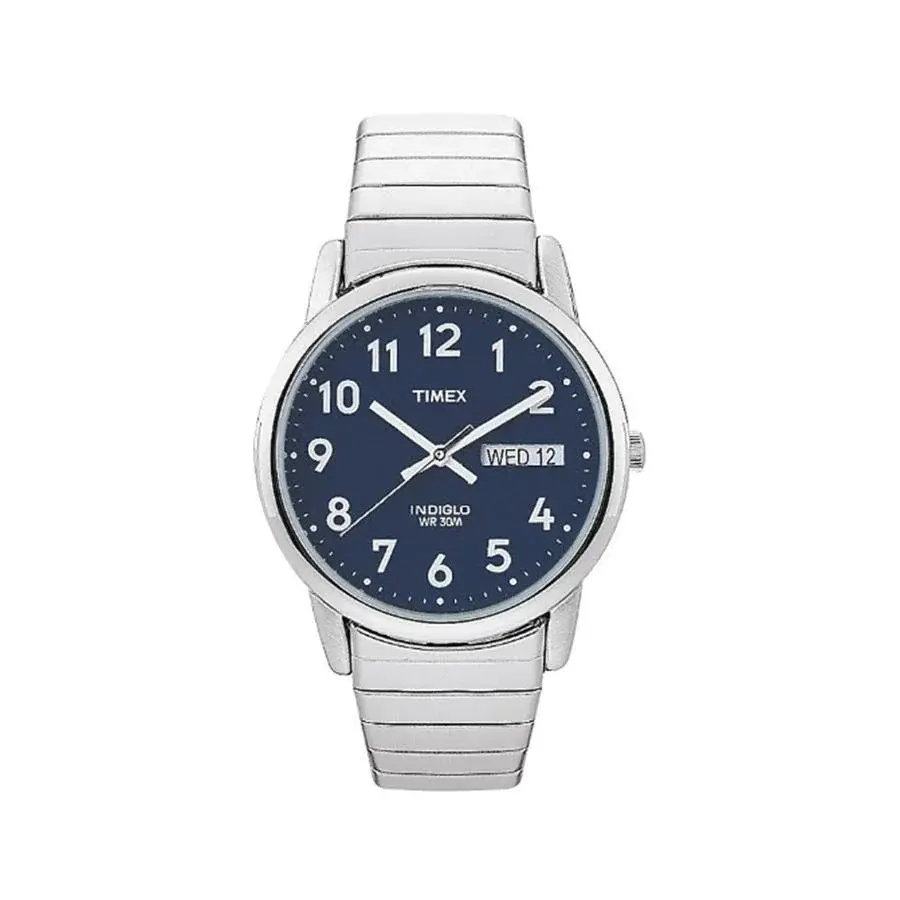 Montre extensible, métal, fond marine