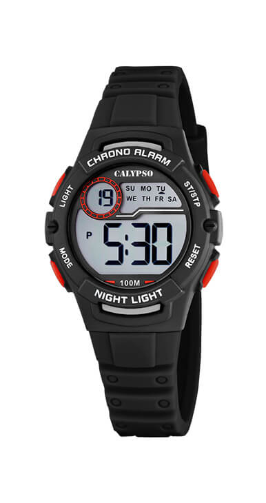 Montre silicone noir