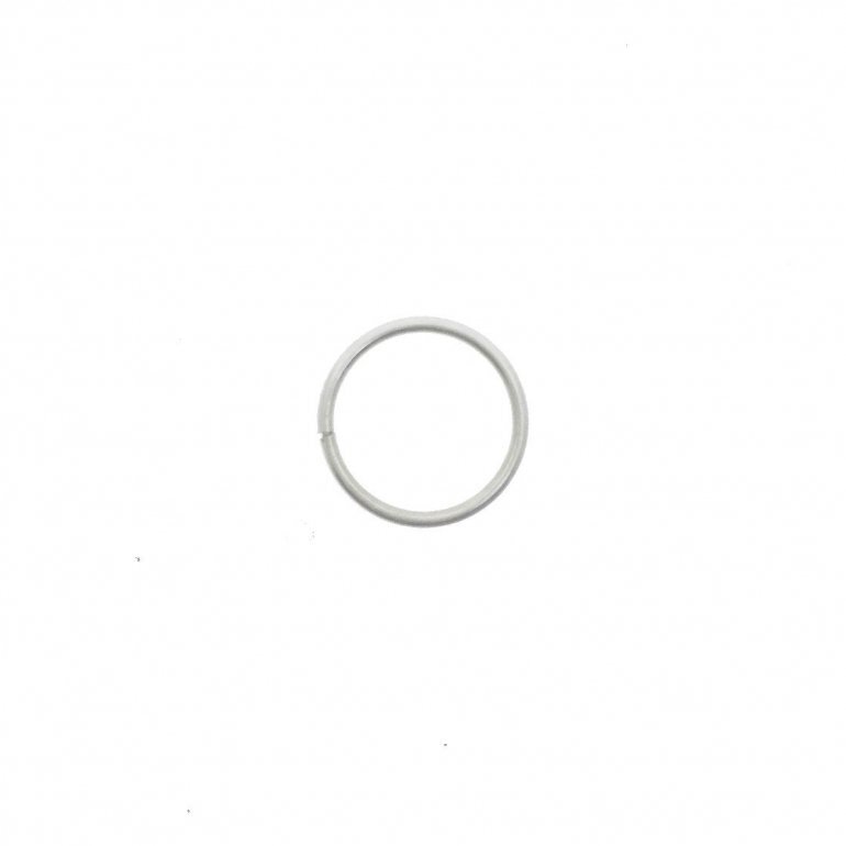Single Sleeper Hoop, 10k White Gold, 10 mm - GSLP-10-W - Exclusivity