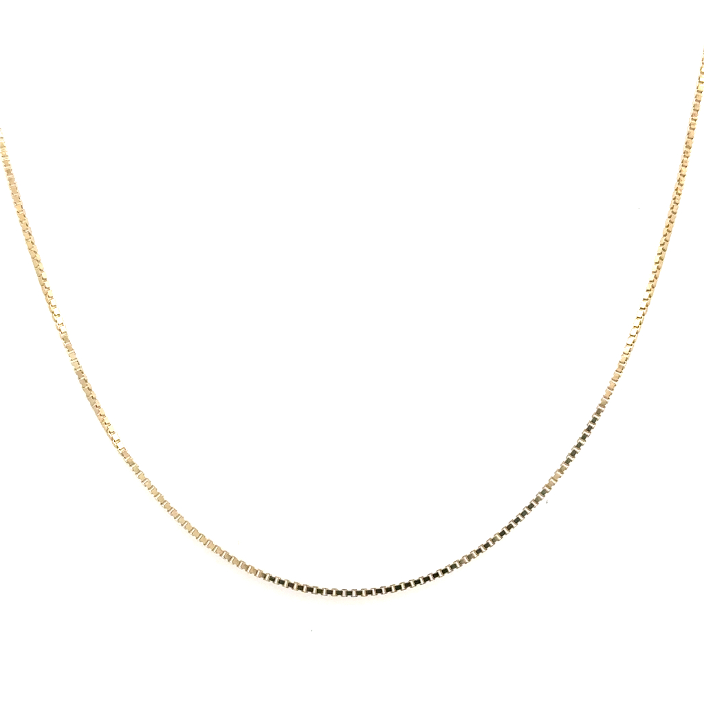 Chaîne vénitienne, or jaune 10 carats