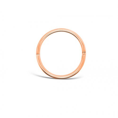 Single Sleeper Hoop, 10k Rose Gold, 10 mm - GSLP-10-R - Exclusivity