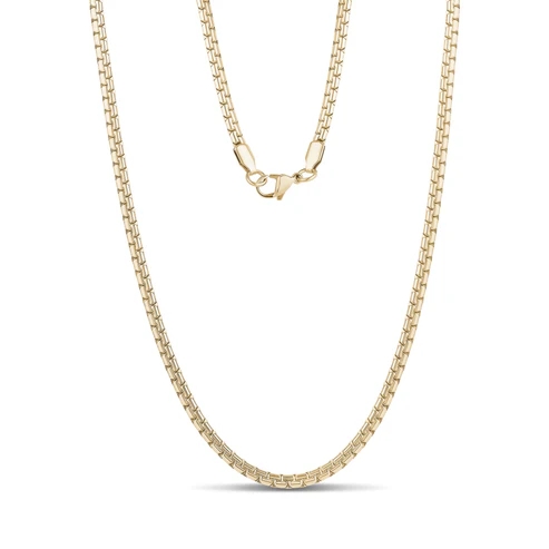 Chaîne acier inoxydable doré