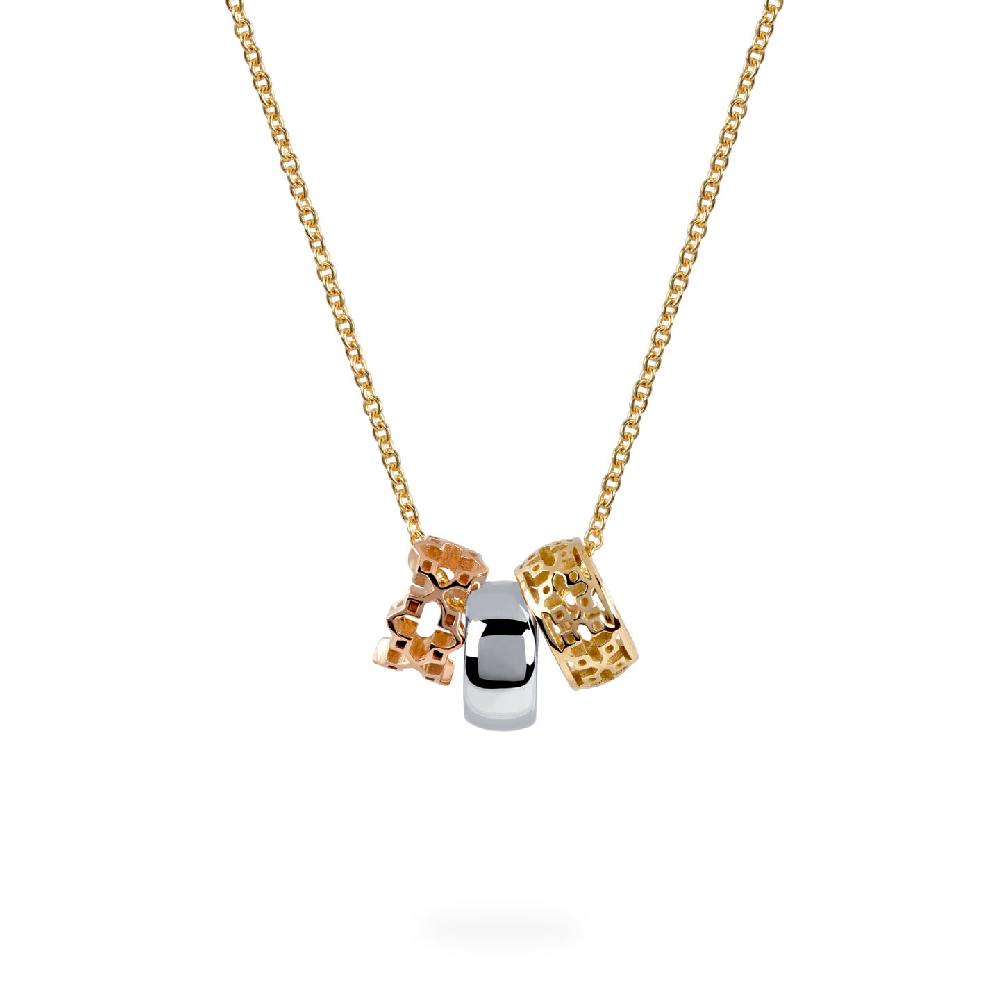 Birks Dare to Dream Pendant, 2-Tone Gold, Silver - 450009707224 - Birks