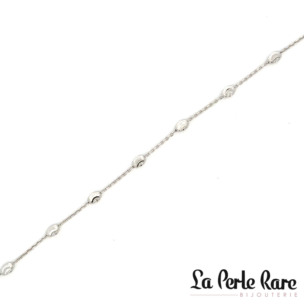 10K white gold bracelet - LPR-2905-7 - Exclusivity