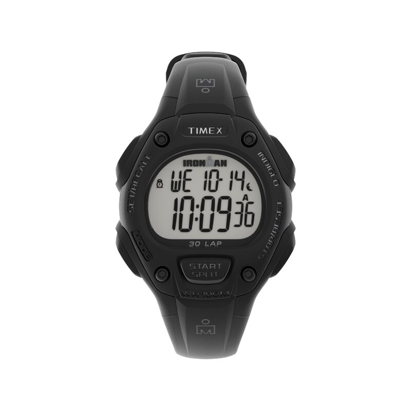 Montre Ironman, silicone noir