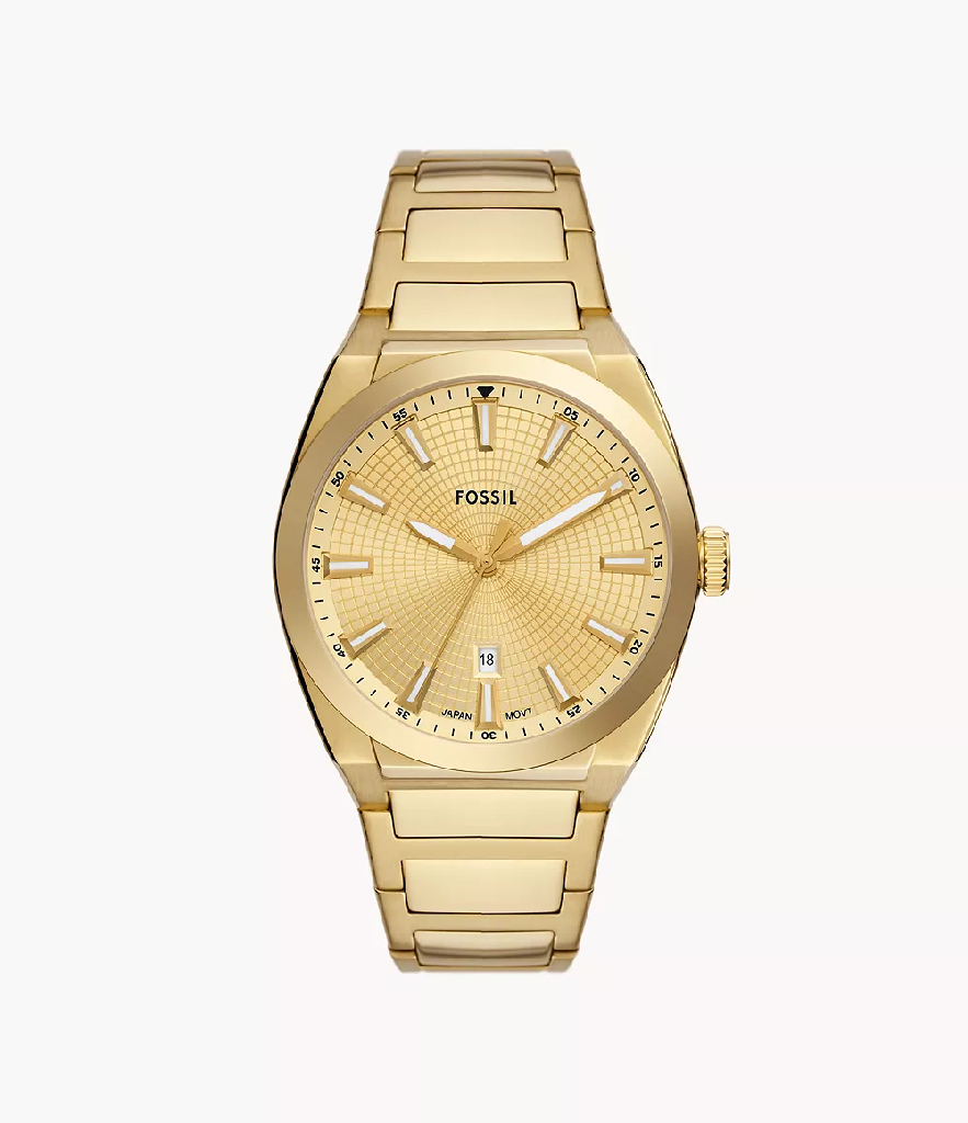 Fossil gold-tone stainless steel watch
