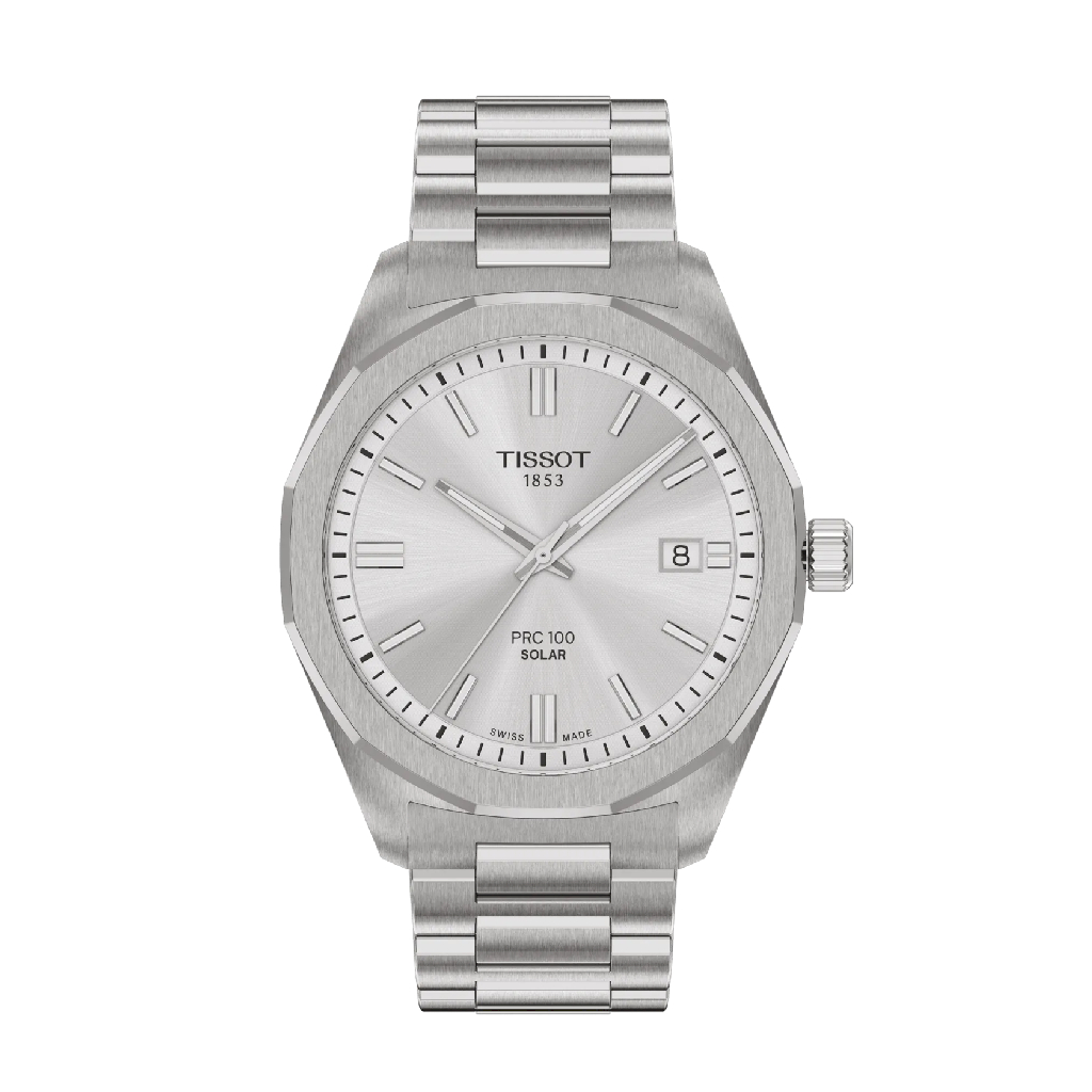 Montre Tissot PRC 100 Solaire acier inoxydable