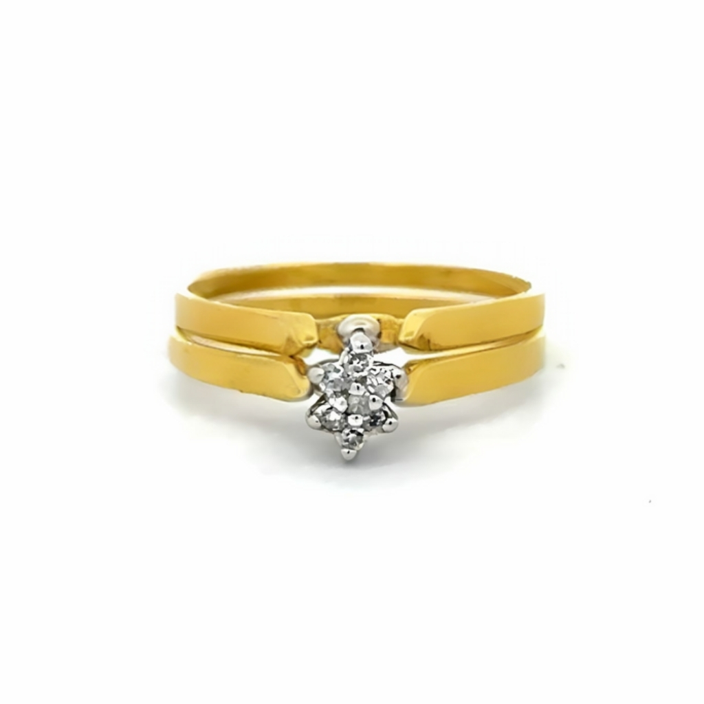 Two-Tone 10K Gold Diamond Bridal Set - LPR-2645 - Exclusivity