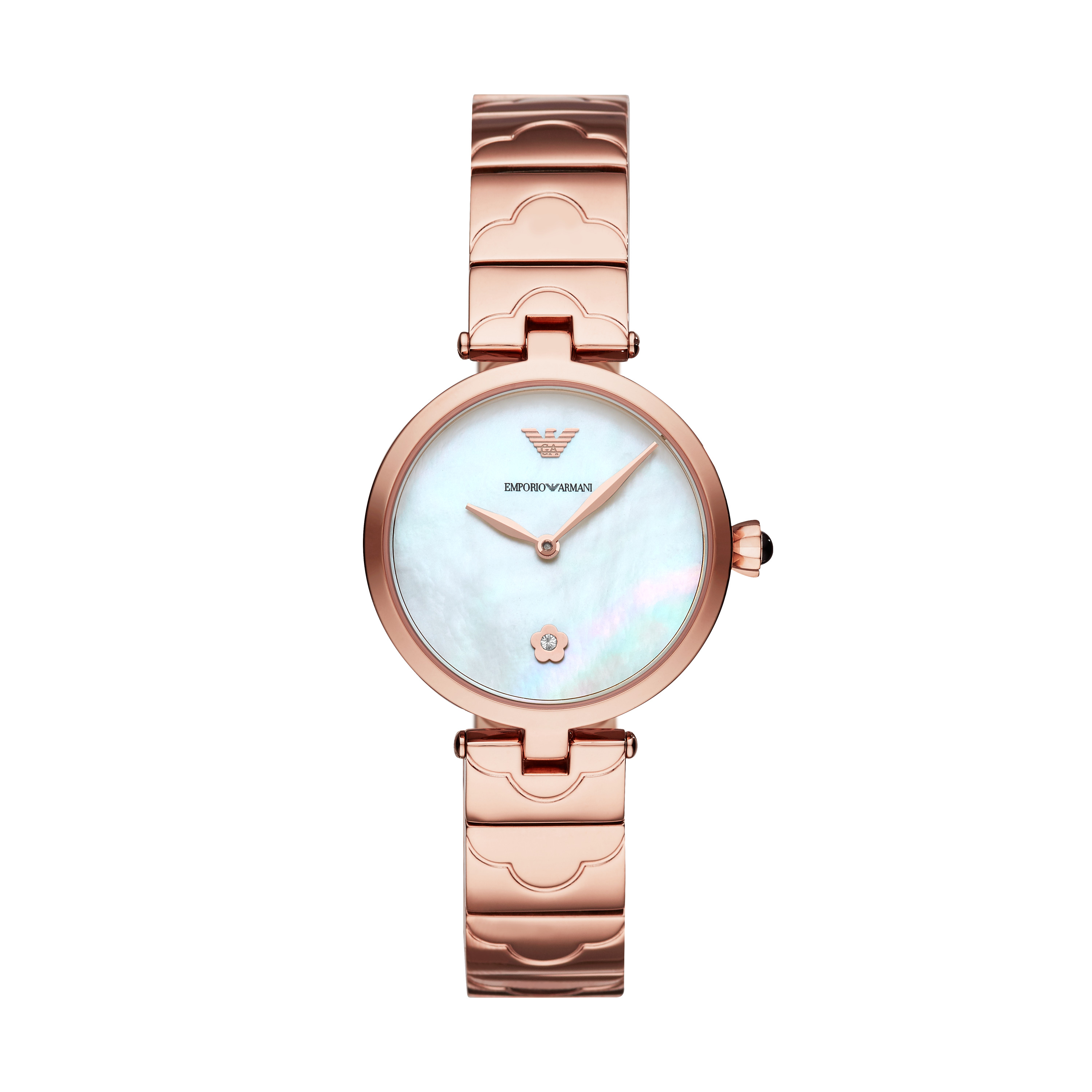 Women's rose gold steel watch - AR11236 - Emporio Armani