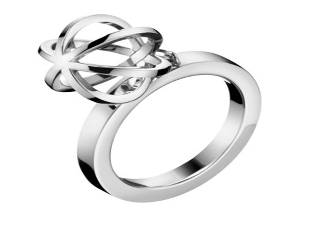 Women's stainless steel ring